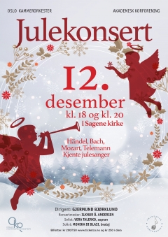 Ziemassvētku koncerts Oslo 12.12.2018.